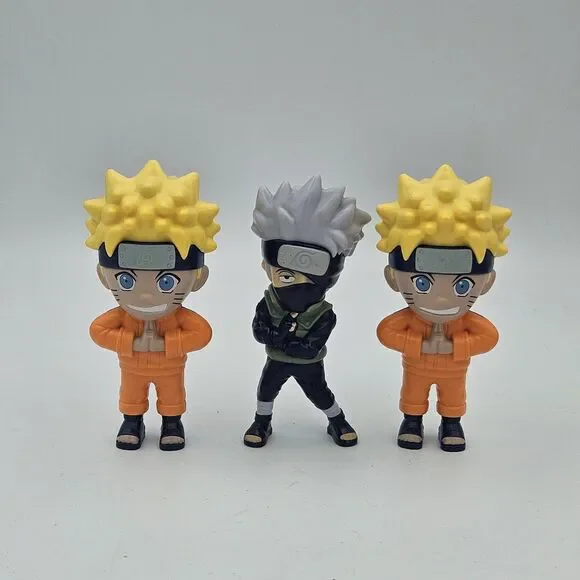 McDonalds Toy Lot Naruto Kakashi Thor Superman Tony Hawk Skateboard Figures - Picture 2 of 9